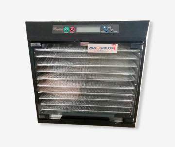 Deshidratador Digital de 10 bandejas Acero Inoxidable