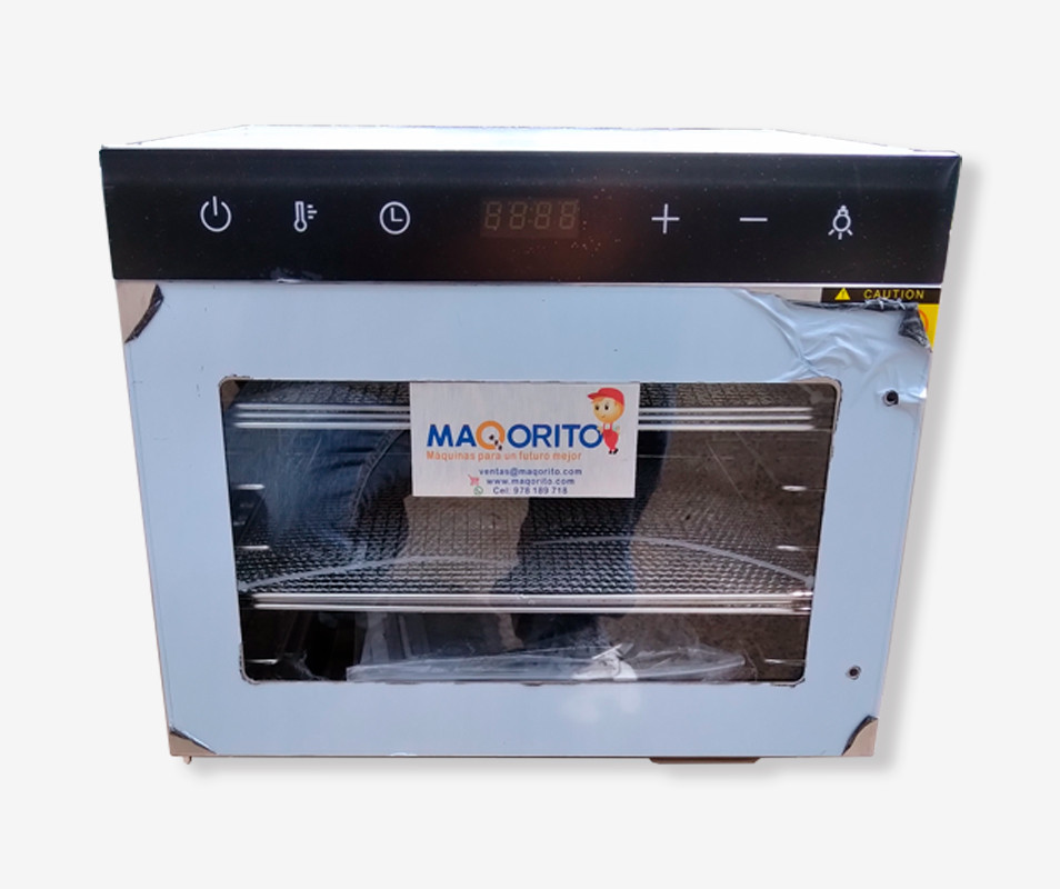 Deshidratador de frutas, verduras y alimentos 6 bandejas