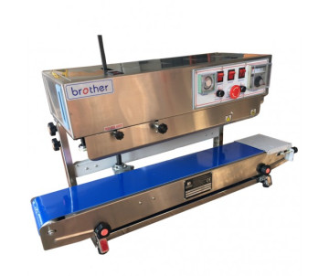 SELLADORA CONTINUA DE BOLSA CON IMPRESIÓN MODELO FRD-1000WL VERTICAL