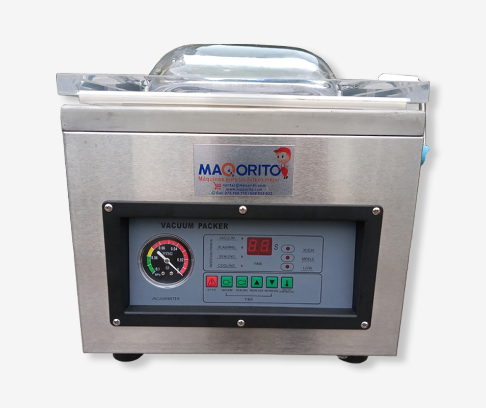 EMPACADORA AL VACIO DE DOBLE SELLO MODELO SV4D