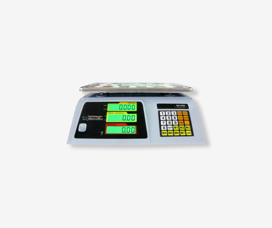 BALANZA DIGITAL 30 KG –MOD BC30N