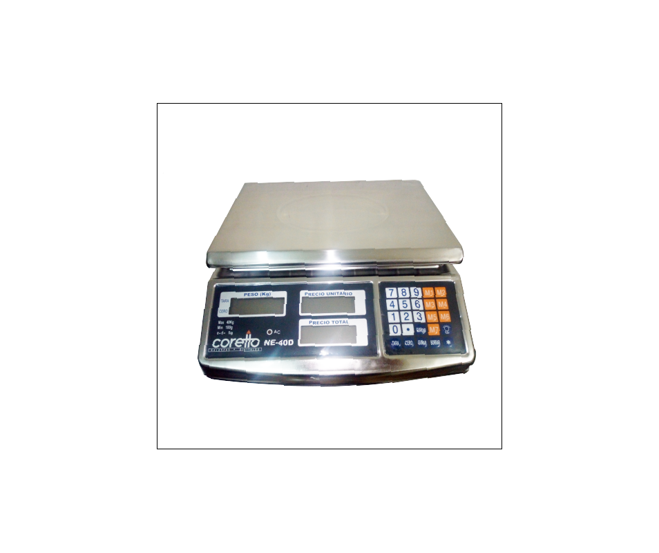 BALANZA INDUSTRIAL 40 kg