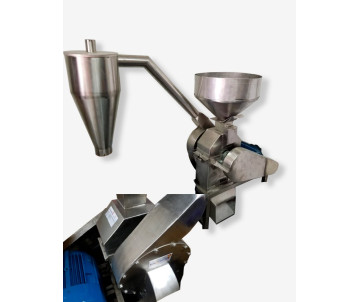 Molino De 32 Martillos C/Ciclon 200 - 400 Kg/H Acero Inoxidable Nacional
