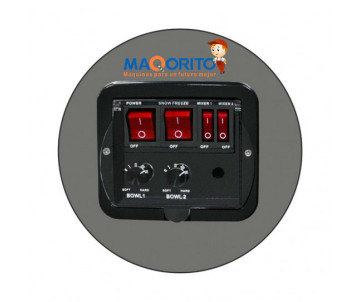 Cremoladera De 2 Tolvas - Mod. XRJ12X2C