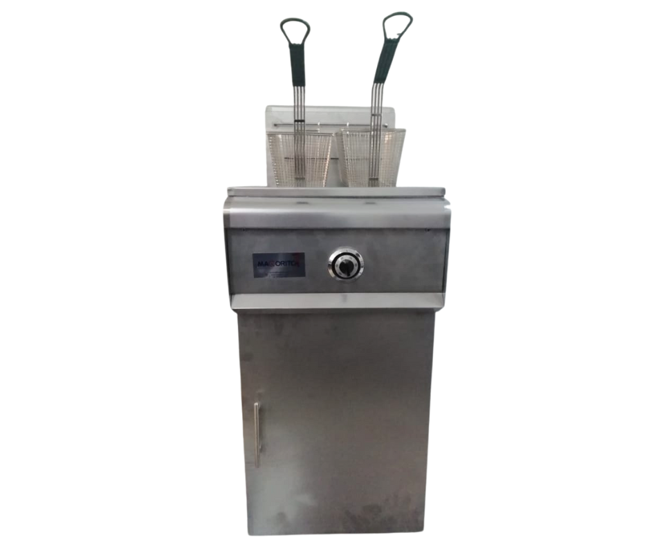 Freidora Automática a Gas . 2 Canastillas