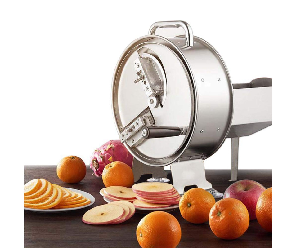 CORTADORA REBANADO Y AL HILO MANUAL ACERO INOXIDABLE